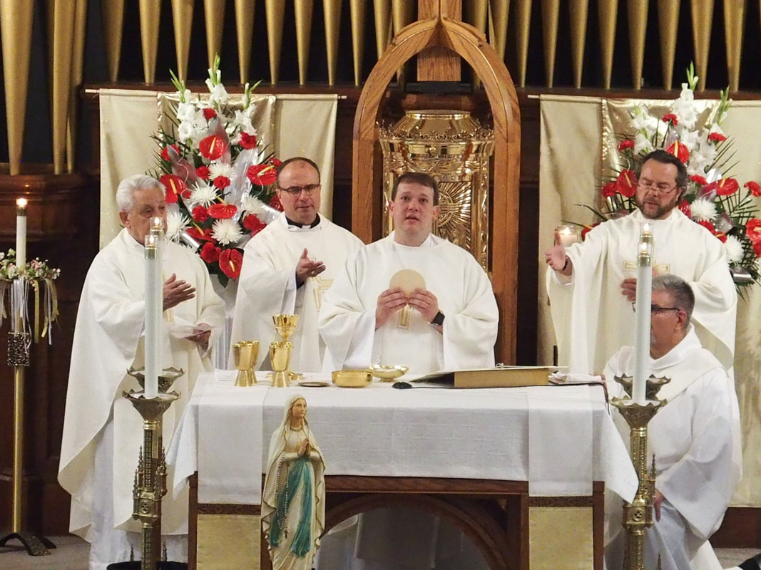 Fr. Bob's first Mass